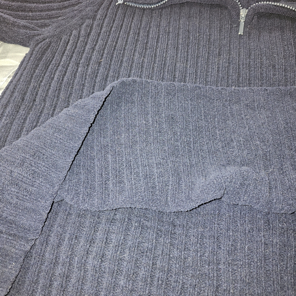Alpine Design Men’s Fleece Pullover Quarter Zip Navy Blue Size M - Picture 10 of 10